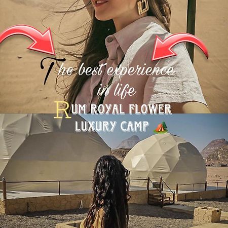 Rum Royal Flower Luxury Camp Wadi Rum Exteriér fotografie