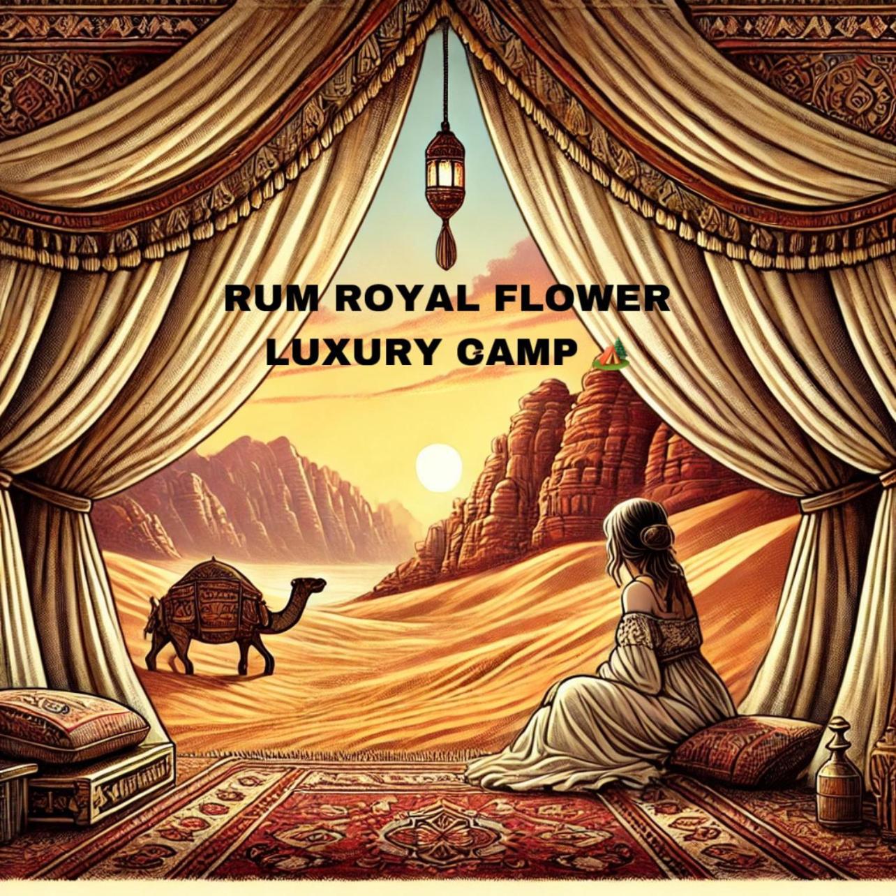 Rum Royal Flower Luxury Camp Wadi Rum Exteriér fotografie