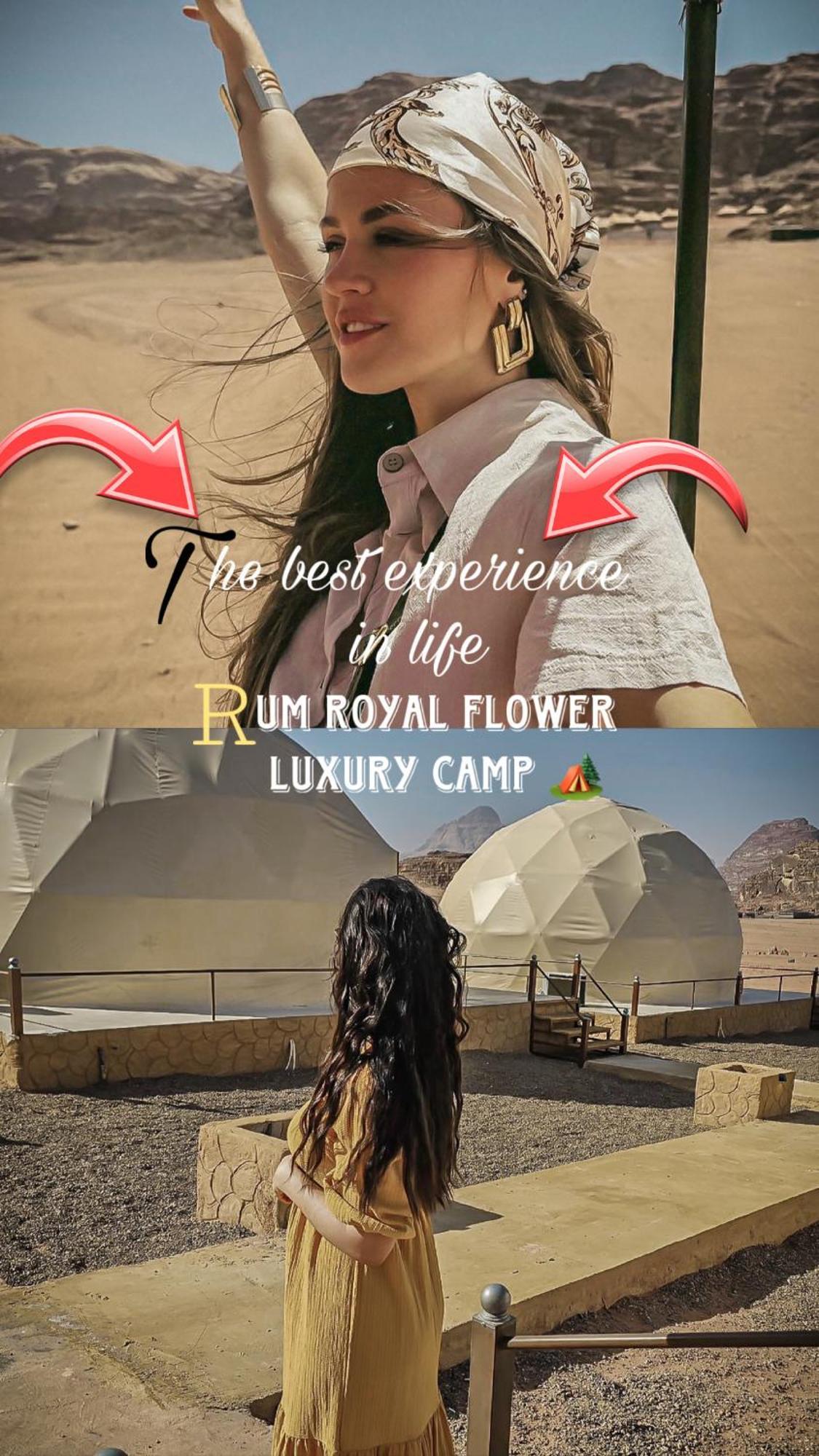 Rum Royal Flower Luxury Camp Wadi Rum Exteriér fotografie